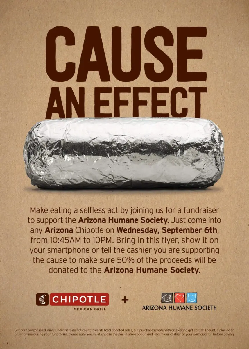 Chipotle and AHS have teamed up for a HUGE day of fundraising! - Day & Night Air Conditioning, Furnace, & Plumbing