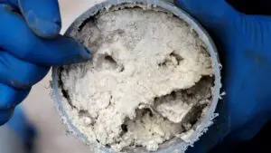 Grease clogged pipe