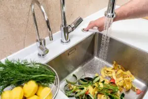 Stringy Vegetables in Garbage Disposal 