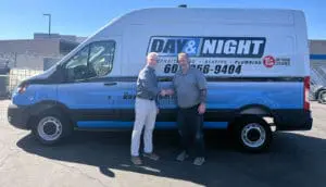 Owners of Day & Night HVAC and Armstrong Plumbing