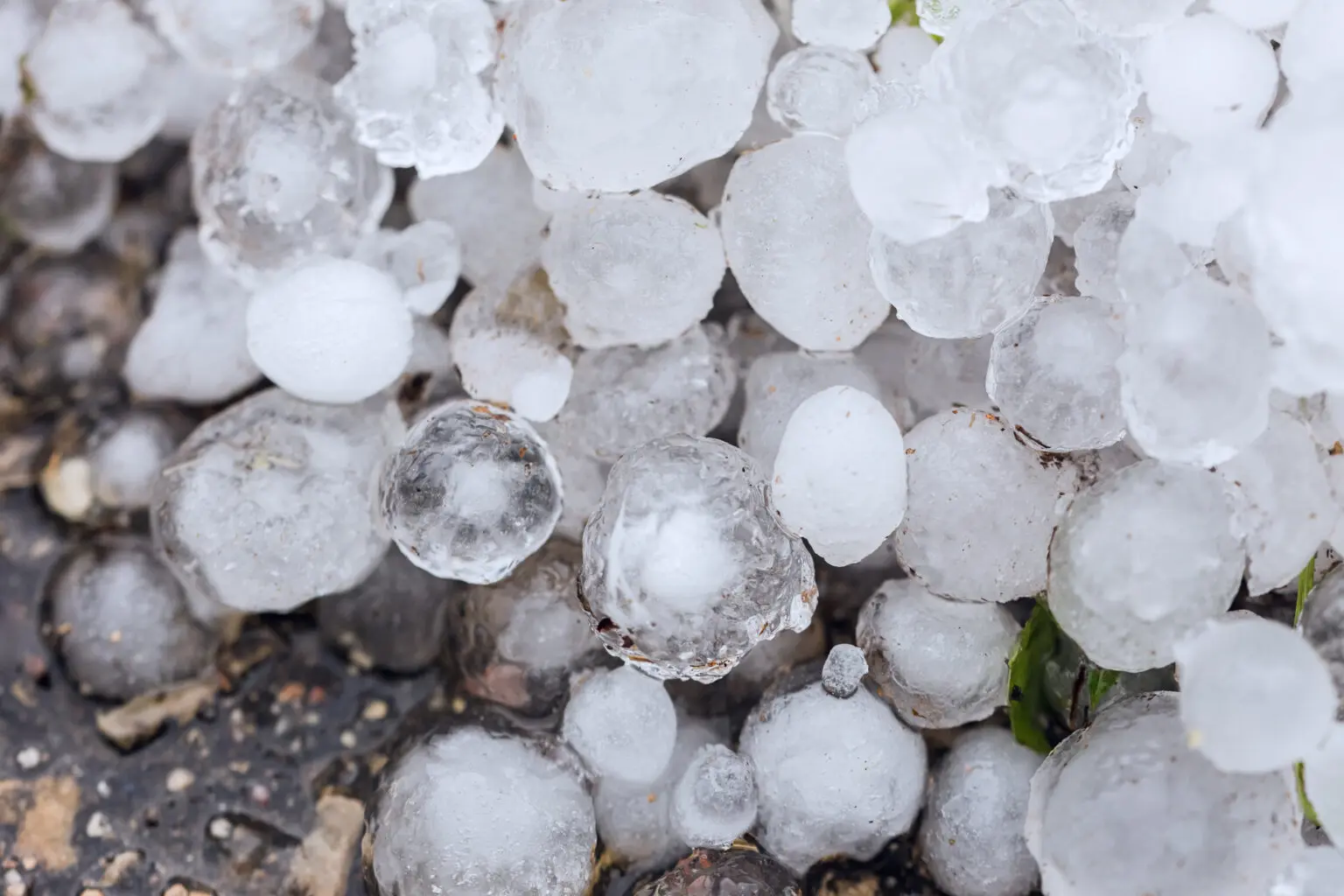 Hail stomr can damage your AC in Phoenix