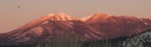 Snowy Day in Arizona San Francisco Peaks