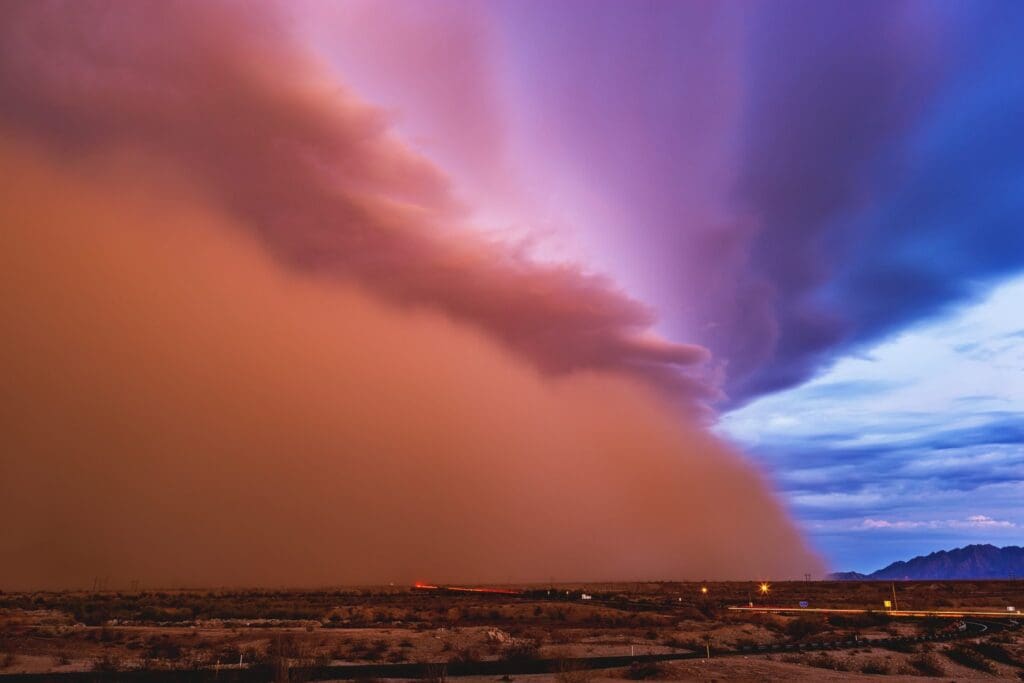 Haboob Phoenix Dust