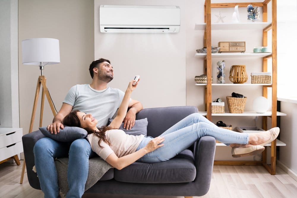 A couple attempts to turn their AC unit on but struggles because it won't cool their home down