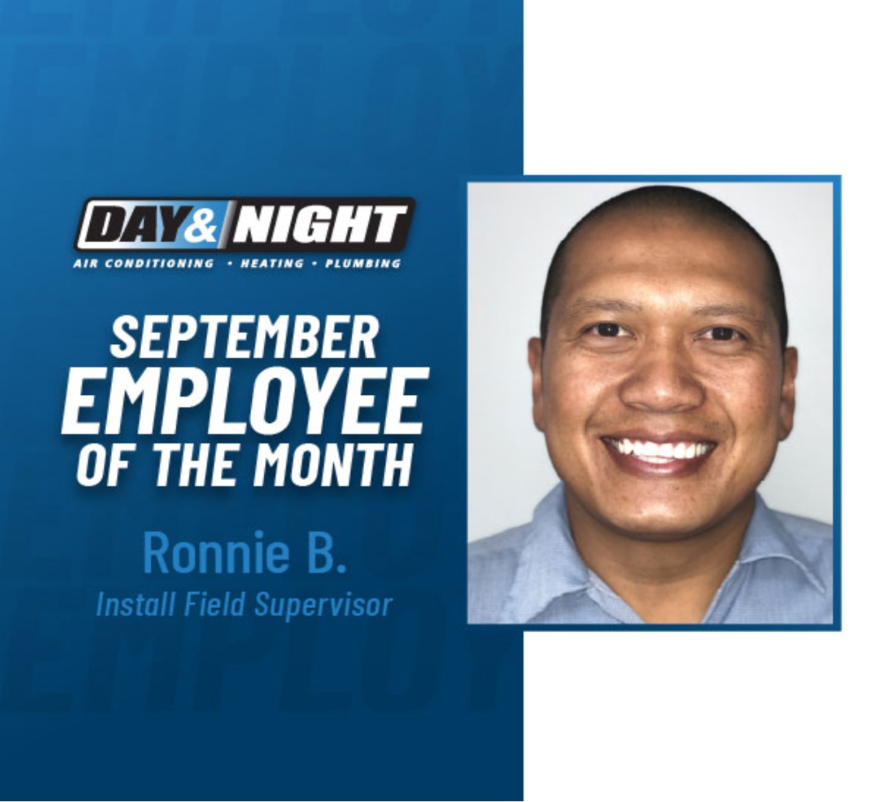 Employee of the month Day & Night Air