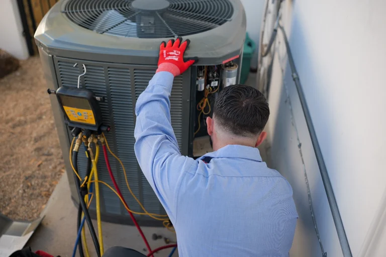 Air Conditioning Repair and Installation Services in Gilbert, Arizona - Day & Night Air Conditioning, Furnace, & Plumbing day & night air ac tech