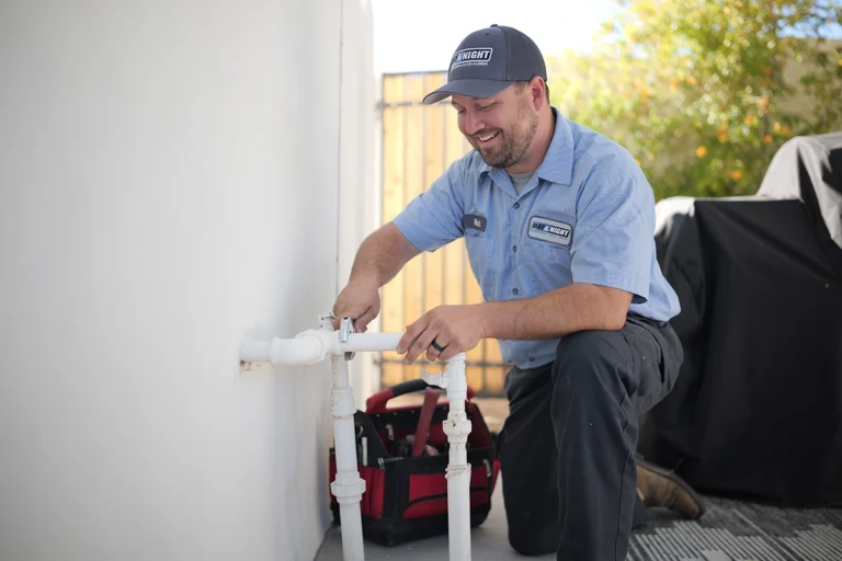 Plumbers and Drain Cleaning Services in Paradise Valley, Arizona - Day & Night Air Conditioning, Furnace, & Plumbing plumbing specialist outside