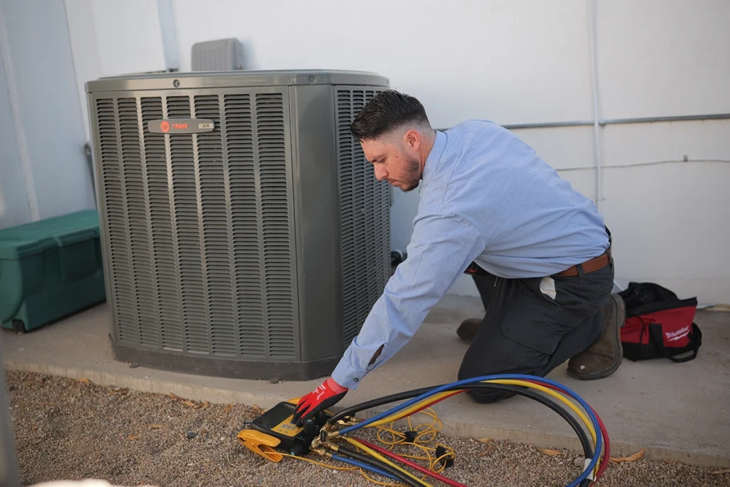 HVAC Services in Surprise, AZ - Day & Night Air Conditioning, Furnace, & Plumbing day and night air ac repair/installation/maintenance tech
