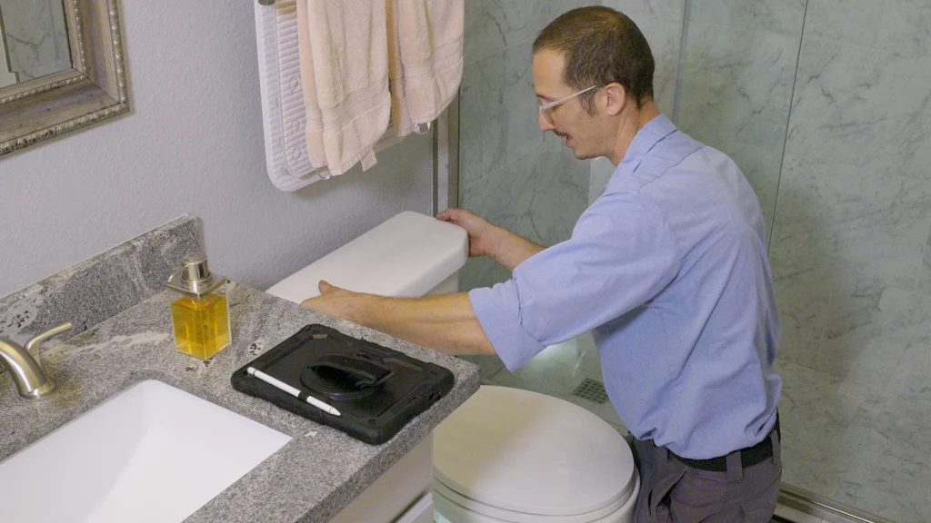 Trusted Plumbers and Sewer Services in Glendale, Arizona - Day & Night Air Conditioning, Furnace, & Plumbing plumbing inspection ambient edge