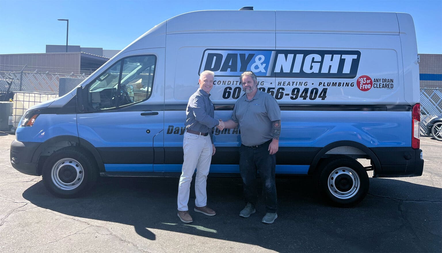 Owners of Day & Night HVAC and Armstrong Plumbing